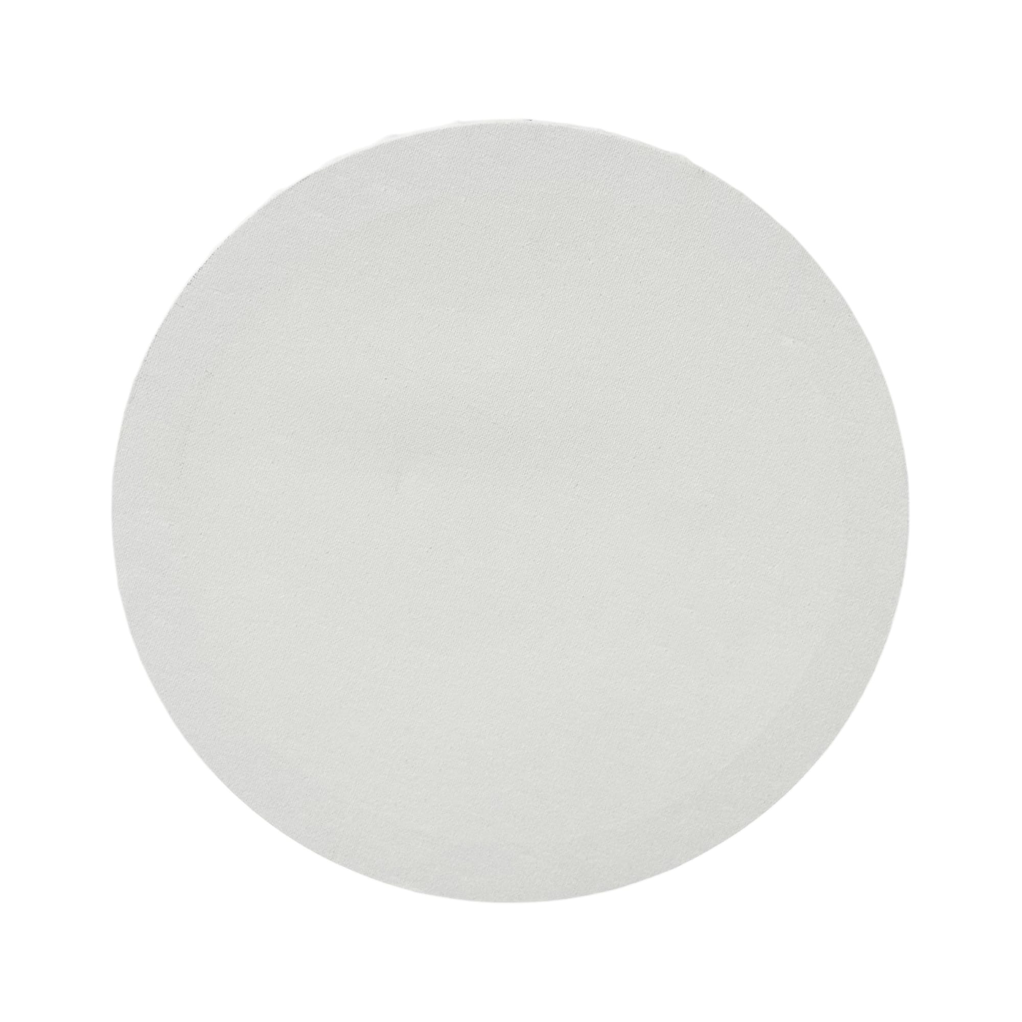 White Round Cotton Duck Canvas by Craft Smart